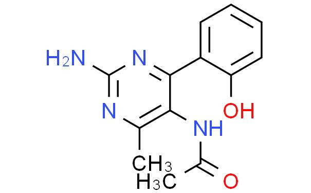 Acetamide, N-[2-amino-4-(2-hydroxyphenyl)-6-methyl-5-pyrimidinyl]-