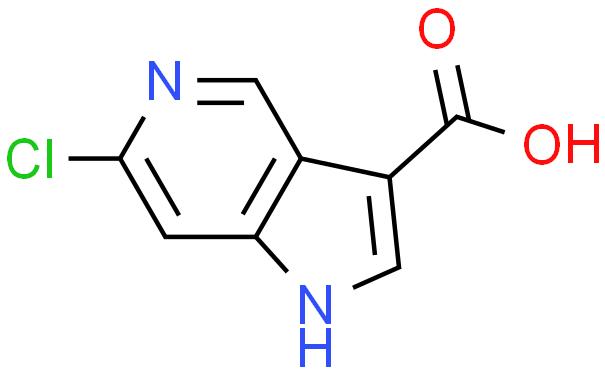 6-氯-5-氮杂吲哚-3-羧酸