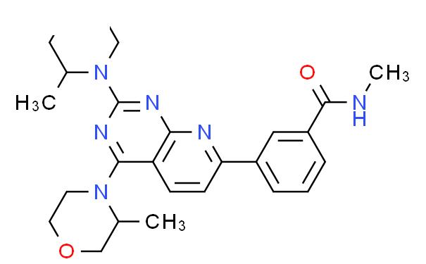 3-[2,4-双((3S)-3-甲基吗啉-4-基)吡啶并[5,6-E]嘧啶-7-基]-N-甲基苯甲酰胺
