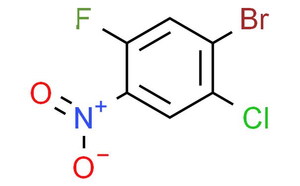1-Bromo-2-chloro-5-fluoro-4-nitrobenzene