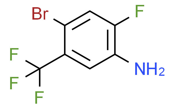4-Bromo-2-fluoro-5-(trifluoromethyl)aniline