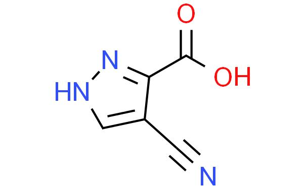 4-氰基-1H-吡唑-3-羧酸