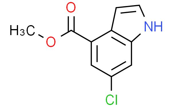 1H-Indole-4-carboxylic acid, 6-chloro-, Methyl ester