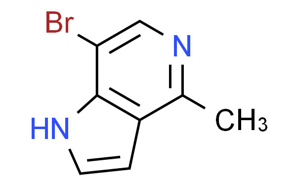 1H-Pyrrolo[3,2-c]pyridine, 7-broMo-4-Methyl-