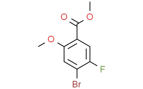 4-溴-5-氟-2-甲氧基苯甲酸甲酯