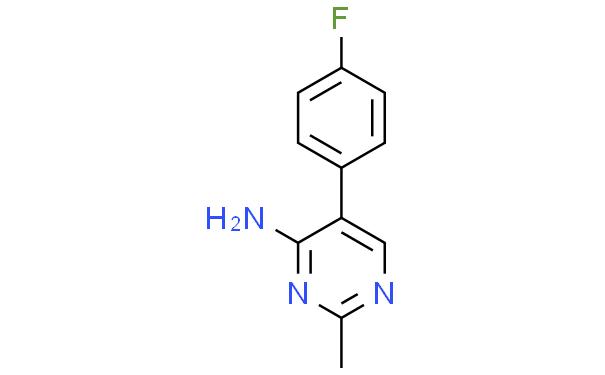 5-(4-fluorophenyl)-2-methylpyrimidin-4-amine