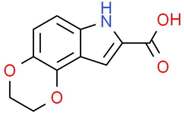 2,3-dihydro-7H-[1,4]dioxino[2,3-e]indole-8-carboxylic acid