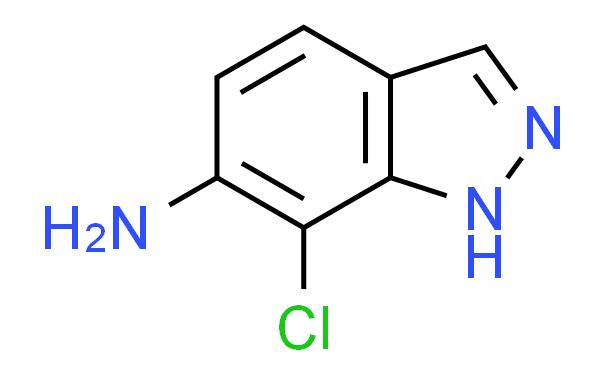 7-氯-1H-吲唑-6-胺