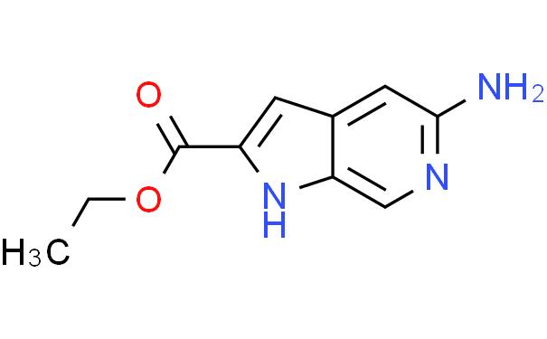 ethyl 5-amino-1H-pyrrolo[2,3-c]pyridine-2-carboxylate