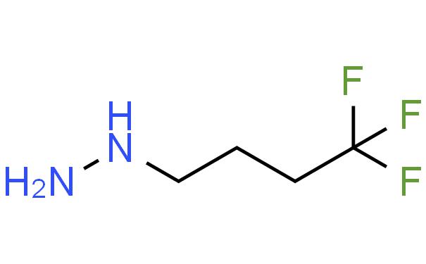 (4,4,4-trifluorobutyl)hydrazine HCl salt