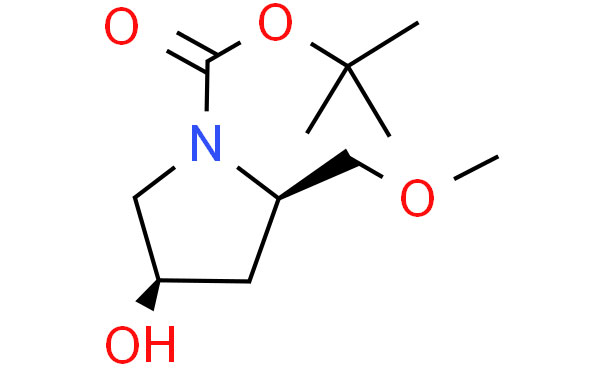 tert-butyl (2R,4R)-4-hydroxy-2-(methoxymethyl)pyrrolidine-1-carboxylate