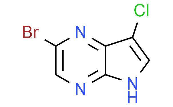 2-BROMO-7-CHLORO-5H-PYRROLO[2,3-B]PYRAZINE