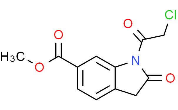 1-(2-氯乙酰基)-2-氧代吲哚啉-6-羧酸甲酯