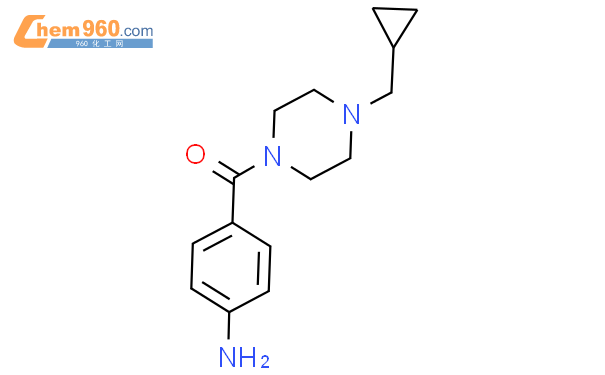 (4-aminophenyl)(4-(cyclopropylmethyl)piperazin-1-yl)methanone