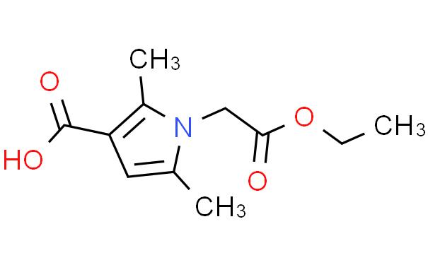 1-(2-ethoxy-2-oxoethyl)-2,5-dimethylpyrrole-3-carboxylic acid