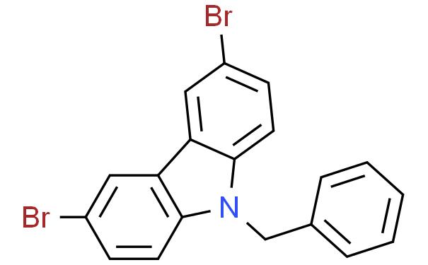 9-Benzyl-3,6-dibromocarbazole