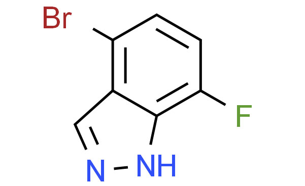 1H-Indazole, 4-broMo-7-fluoro-