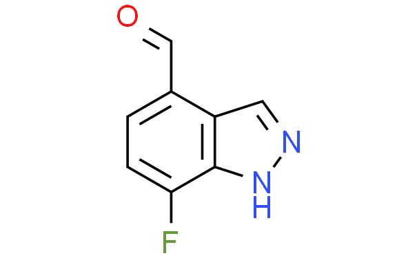 7-FLUORO-1H-INDAZOLE-4-CARBALDEHYDE