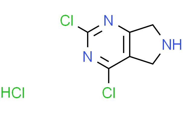 2,4-dichloro-5H,6H,7H-pyrrolo[3,4-d]pyrimidinehydrochloride