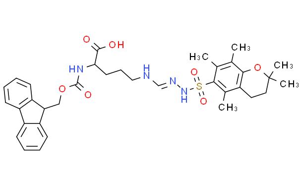 N-芴甲氧羰酰基-2,2,5,7,8-五甲基二氢苯并吡喃-5-磺酰-L-精氨酸