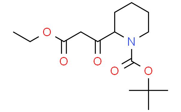 Ethyl 1-Boc-b-oxo-2-piperidinepropanoate