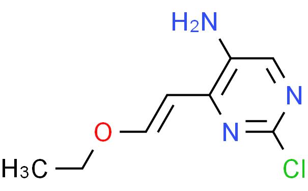 5-Pyrimidinamine, 2-chloro-4-[(1E)-2-ethoxyethenyl]-