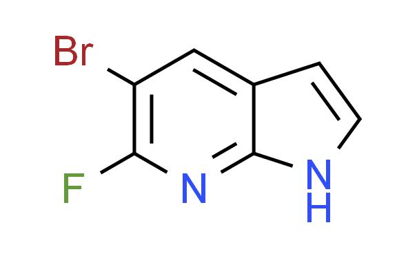 1H-Pyrrolo[2,3-b]pyridine, 5-broMo-6-fluoro-