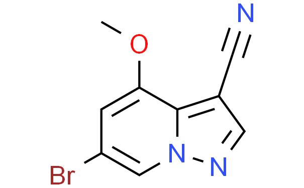 6-溴-4-甲氧基吡唑并[1,5-A]吡啶-3-甲腈