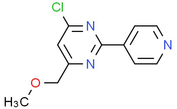 4-chloro-6-(MethoxyMethyl)-2-(pyridin-4-yl)pyriMidine