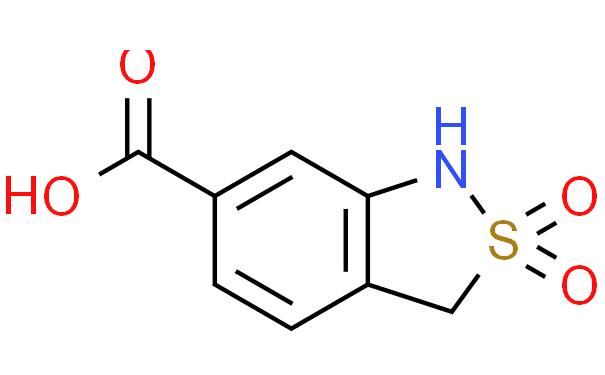 1,3-二氢苯并[c]异噻唑-6-甲酸2,2-二氧化物