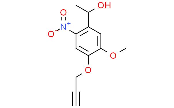 ALPHA-甲基-2-硝基-4-(2-丙炔-1-基氧基)-5-甲氧基苄醇