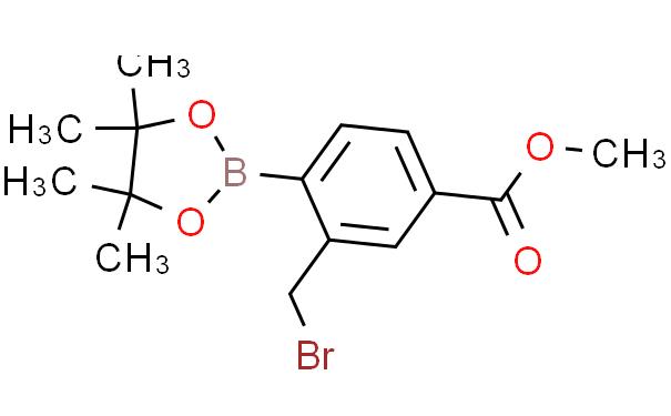 3-(溴甲基)-4-(4,4,5,5-四甲基-1,3,2-二氧硼杂环戊烷-2-基)苯甲酸甲酯