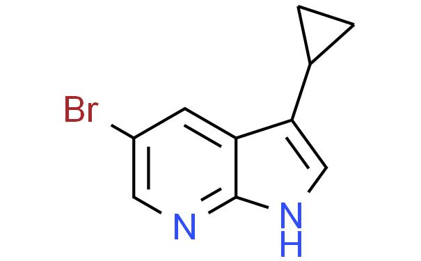 5-溴-3-环丙基-1H-吡咯并[2,3-B]吡啶
