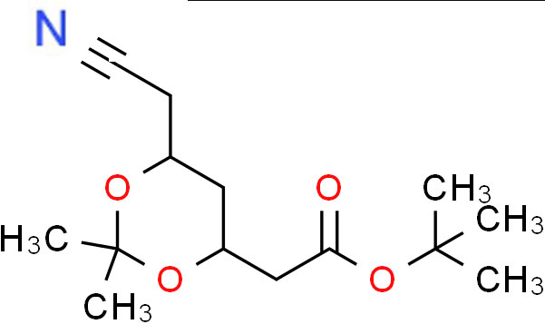 (4R-cis)-6-氰甲基-2,2-二甲基-1,3-二氧六环-4-乙酸叔丁酯