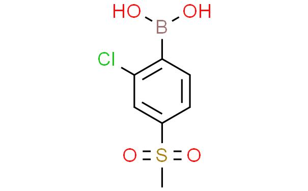 2-氯-4-甲磺酰基苯硼酸