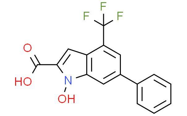 1-Hydroxy-6-phenyl-4-trifluoroMethyl-1H-indole-2-carboxylic acid