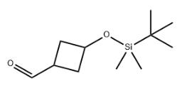 Cyclobutanecarboxaldehyde, 3-[[(1,1-dimethylethyl)dimethylsilyl]oxy]-