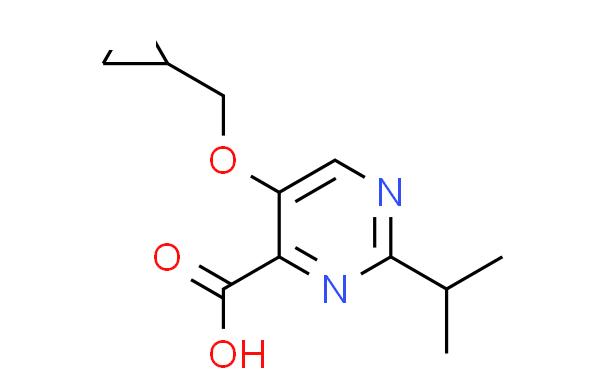 5-(cyclopropylmethoxy)-2-(propan-2-yl)pyrimidine-4-carboxylic acid