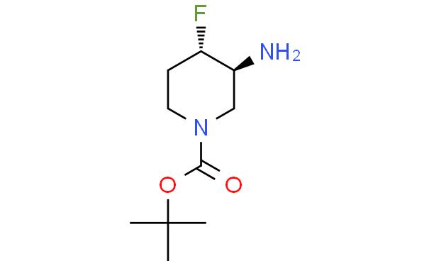1-Piperidinecarboxylic acid, 3-amino-4-fluoro-, 1,1-dimethylethyl ester, (3S,4S)-