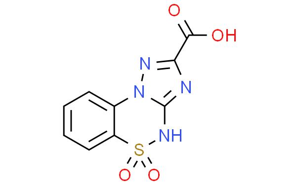 4H-benzo[e][1,2,4]triazolo[5,1-c][1,2,4]thiadiazine-2-carboxylic acid 5,5-dioxide