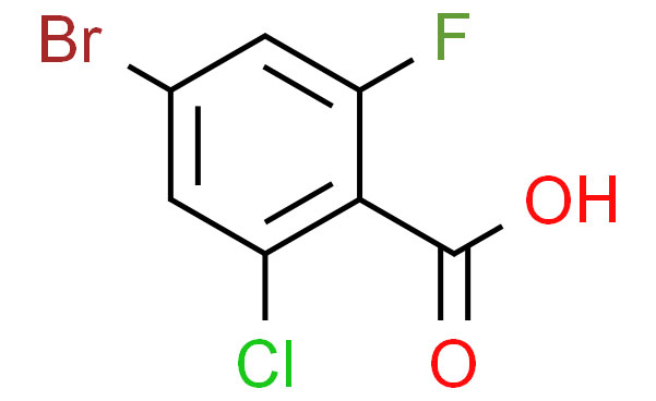 4-Bromo-2-chloro-6-fluorobenzoicacid