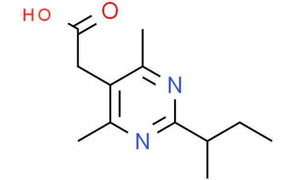 2-(2-(仲丁基)-4,6-二甲基嘧啶-5-基)乙酸