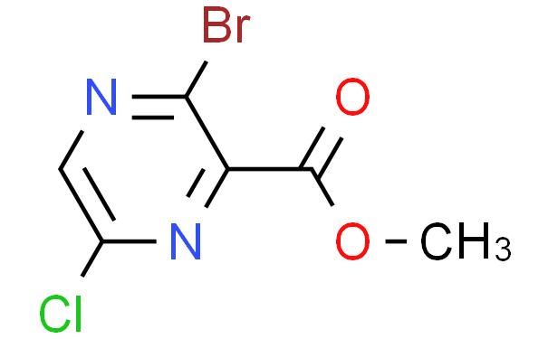 3-溴-6-氯吡嗪-2-羧酸甲酯