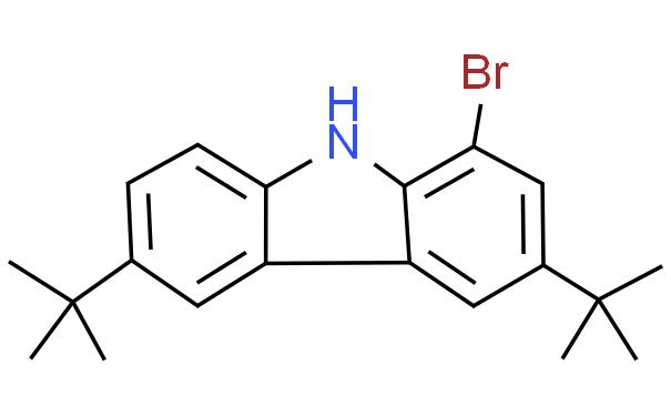 1-溴-3,6-二叔丁基-9H-咔唑