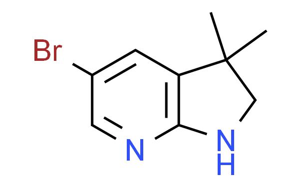 1H-Pyrrolo[2,3-b]pyridine, 5-bromo-2,3-dihydro-3,3-dimethyl-