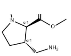 rel-(3S)-3-(Aminomethyl)-1-methyl-D-proline methyl ester