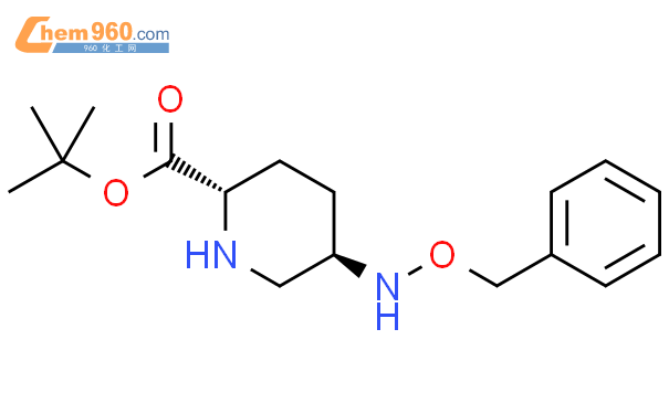 2-Piperidinecarboxylic acid, 5-[(phenylmethoxy)amino]-, 1,1-dimethylethyl ester, (2S,5R)-