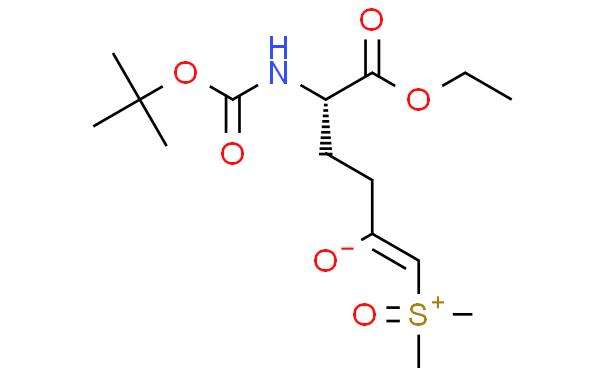 (S)-ethyl 2-((tert-butoxycarbonyl)amino)-6-(dimethylhydrosulfinyl)-5-hydroxyhex-5-enoate