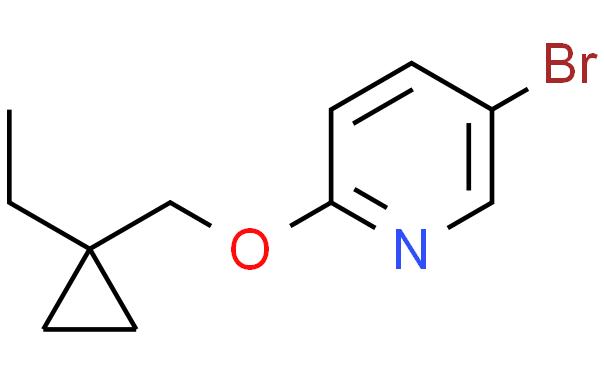 5-BROMO-2-[(1-ETHYLCYCLOPROPYL)METHOXY]PYRIDINE