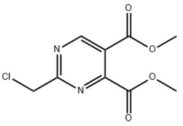 4,5-Pyrimidinedicarboxylic acid, 2-(chloromethyl)-, 4,5-dimethyl ester